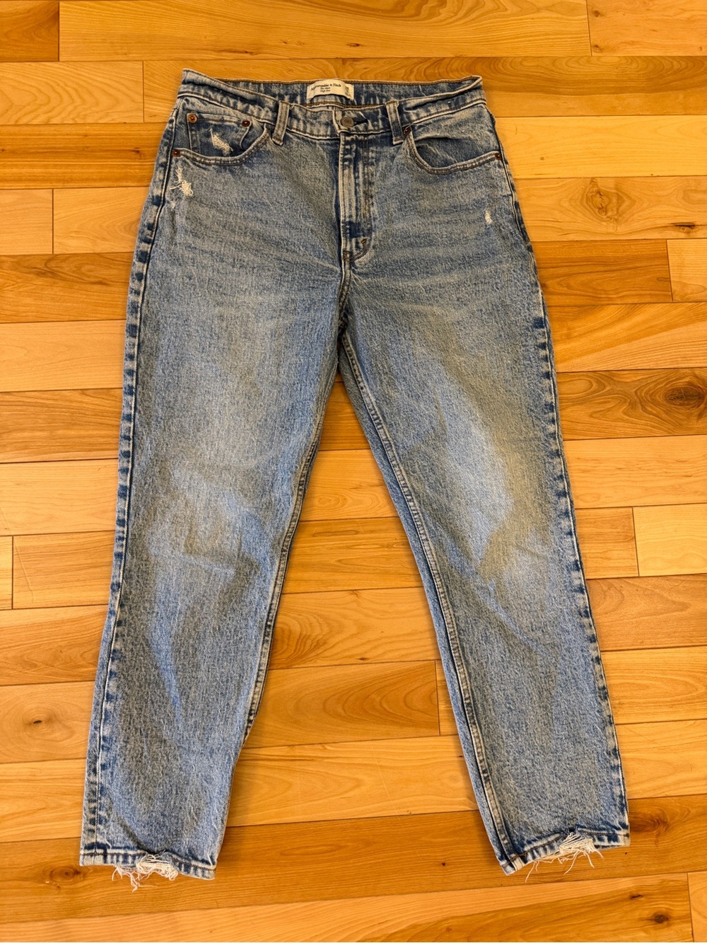 Abercrombie the Mom High Rise Jean—Size 28